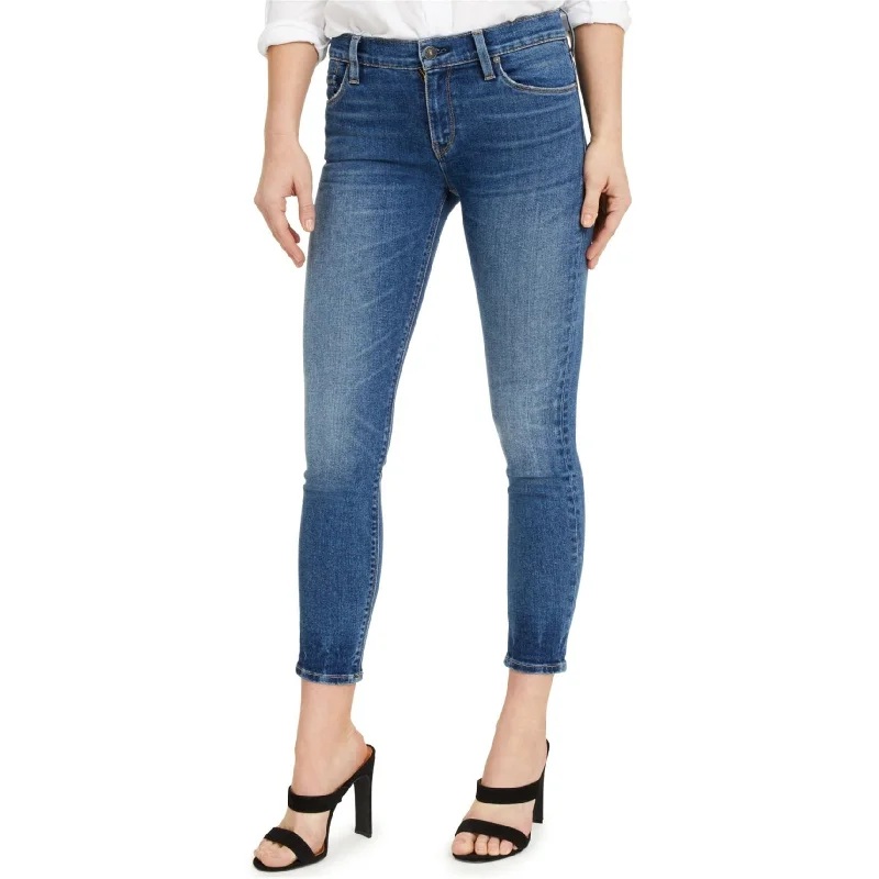 Hudson Womens Nico Skinny Fit Jeans, Blue, 28