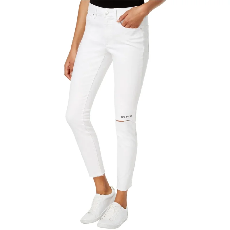 Rachel Roy Womens Live To Love Skinny Fit Jeans, White, 24