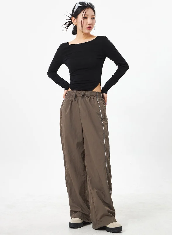 Side Stripe Track Pants CA307