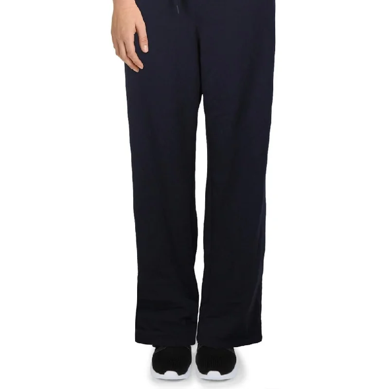 Jones New York Women's Straight Leg Pull On Sweatpants Blue Size Medium