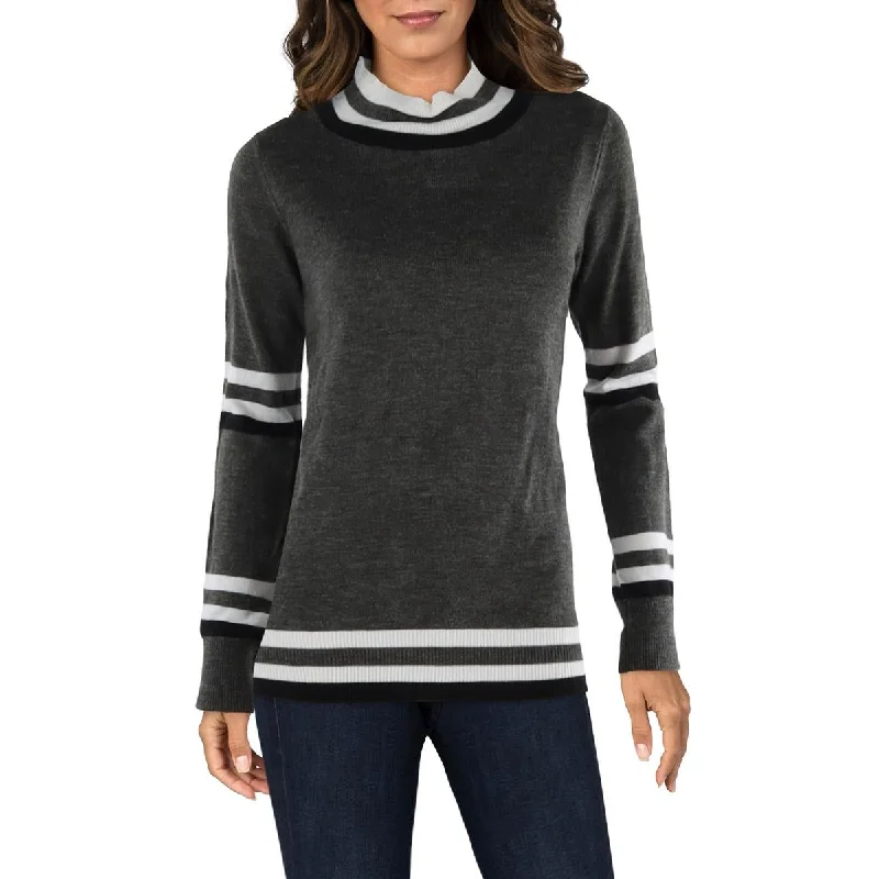 Madeleine Thompson Womens  Crew Neck Pullover Sweater