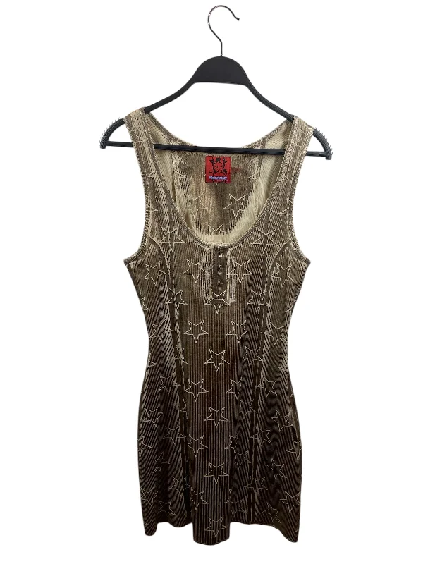 Heaven By Marc Jacobs/Dress/S/Cotton/GLD/metallic/ star all over print