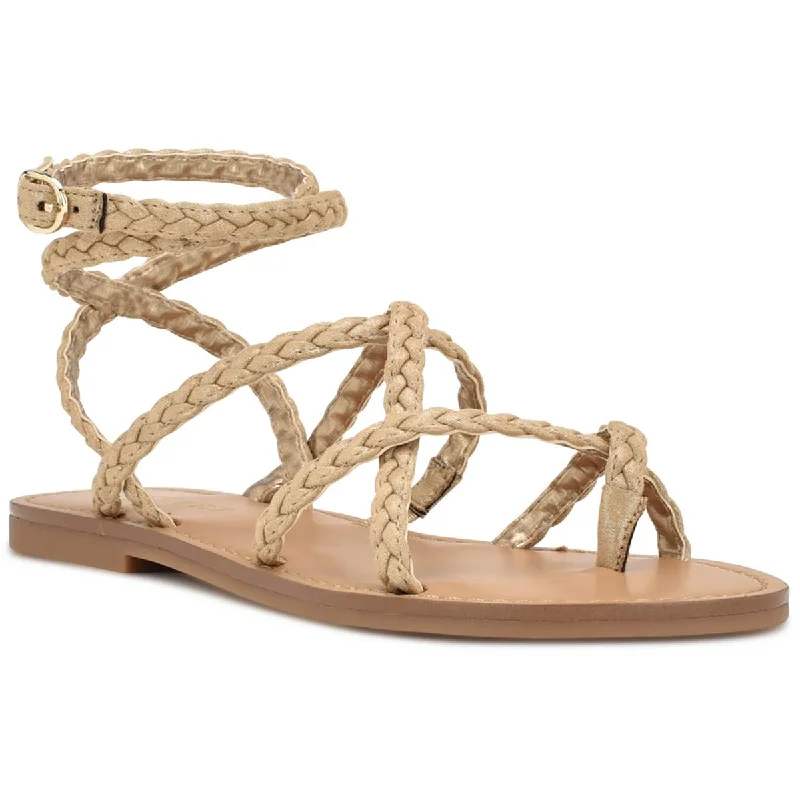 Nine West Womens WNCORALIN2 Dressy Lifestyle Strappy Sandals