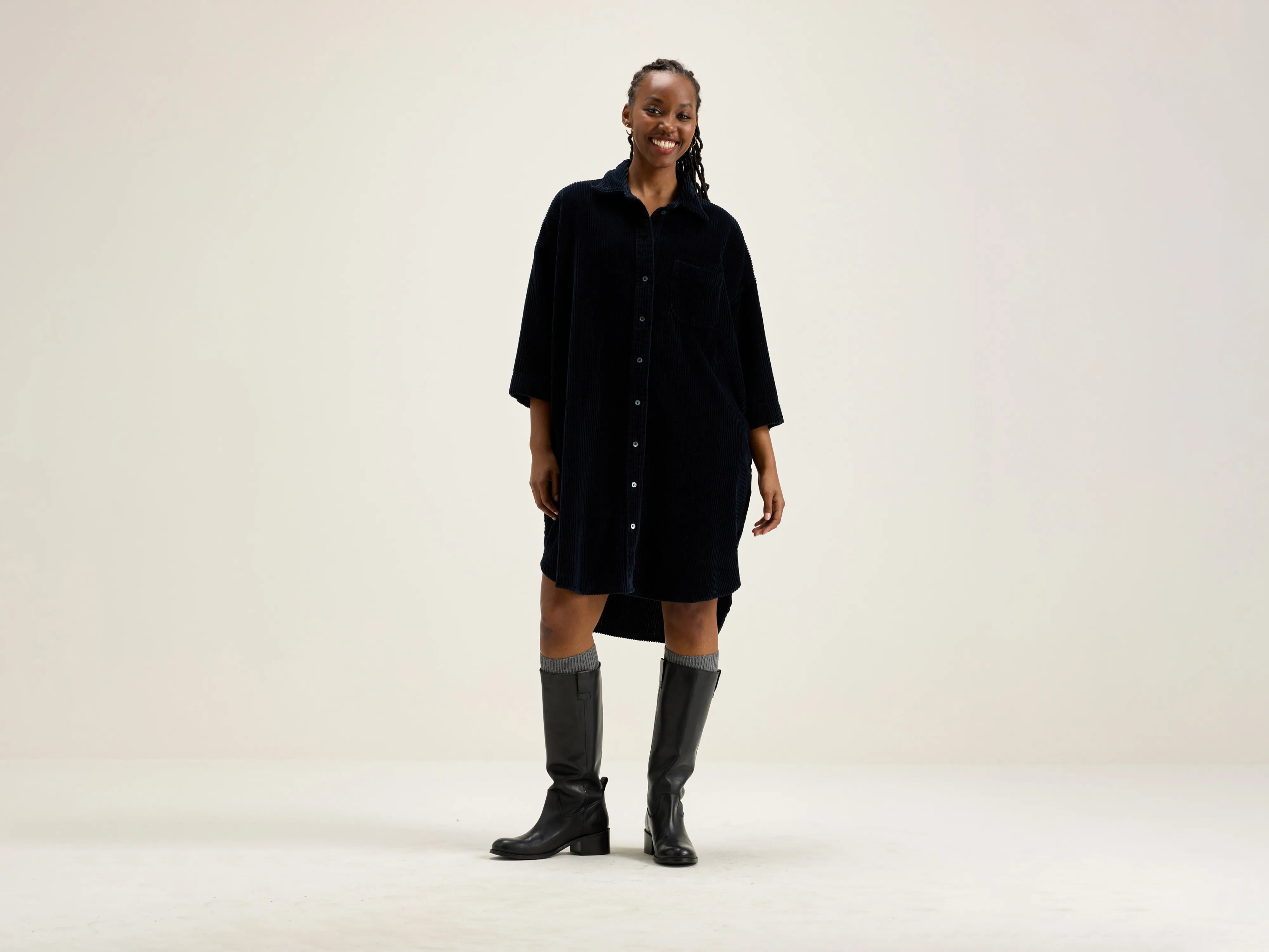 Gladys shirt dress (242 / W / AMERICA)