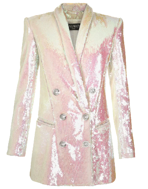 Sequin Blazer Dress