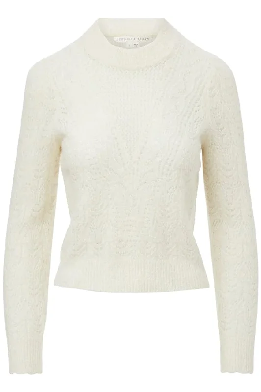 Makani Pointelle-Knit Sweater