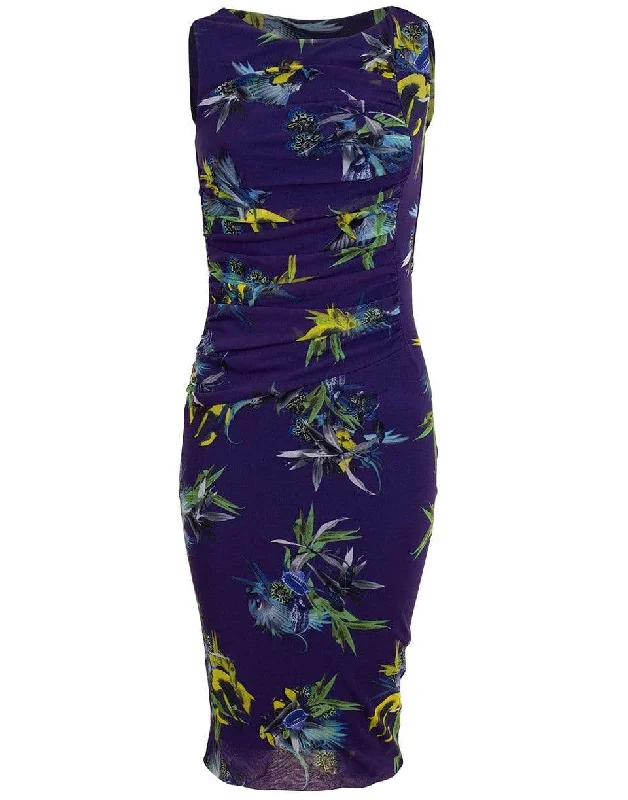 Printed Sheath Dress