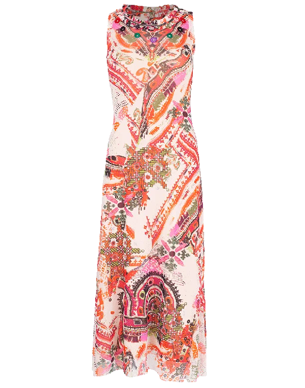 Printed Maxi Dress