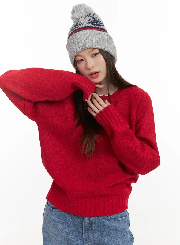 Comfy Round Neck Sweater OD418