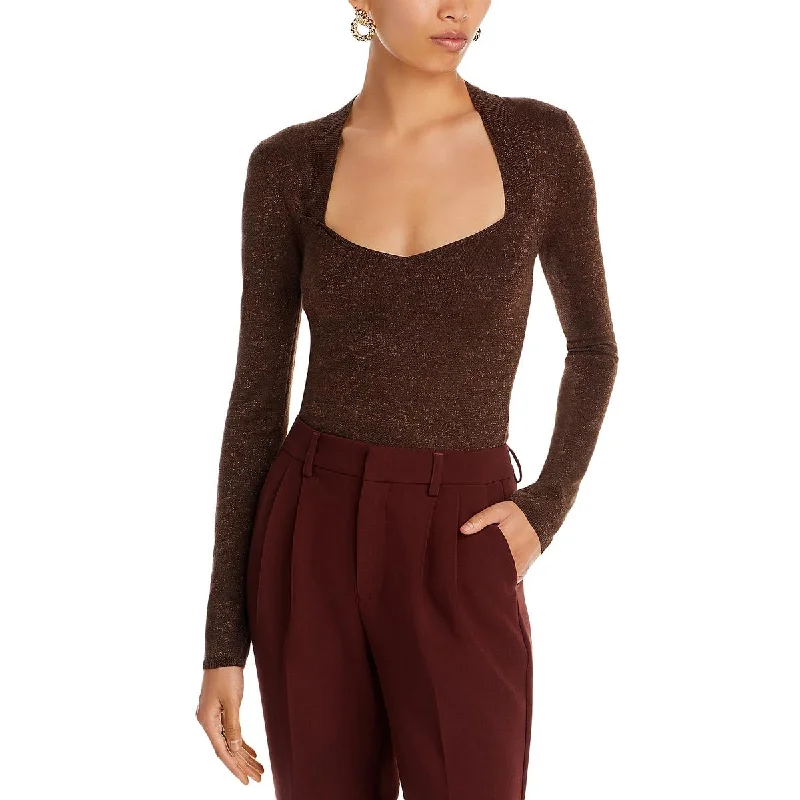 Paige Womens   Top V-Neck Pullover Sweater