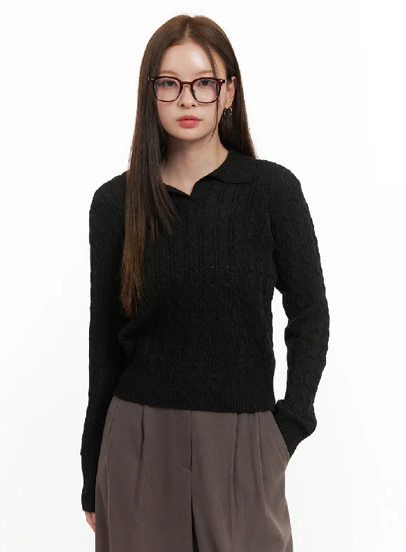 Cozy Cable Knit Sweater OD417