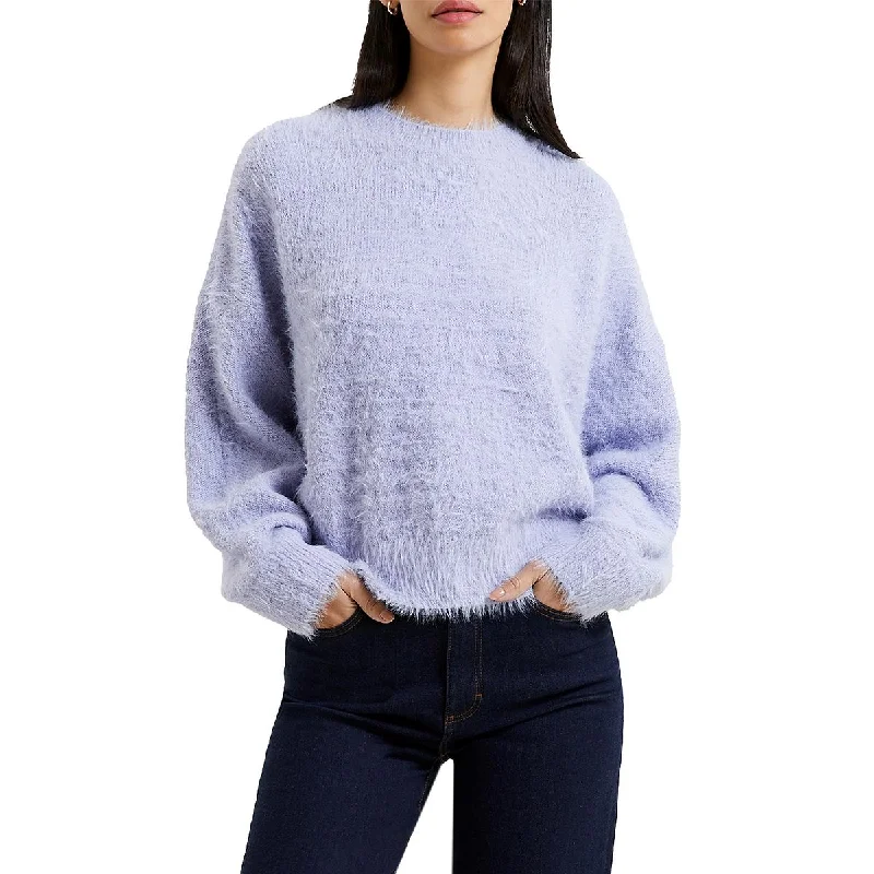 French Connection Womens Cozy Crewneck Pullover Sweater