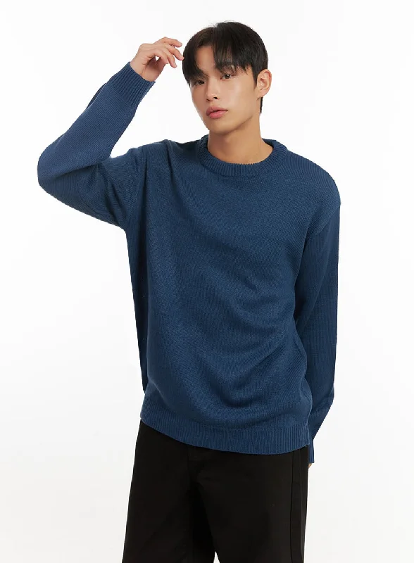 Men's CozyKnit Round Neck Sweater ID413