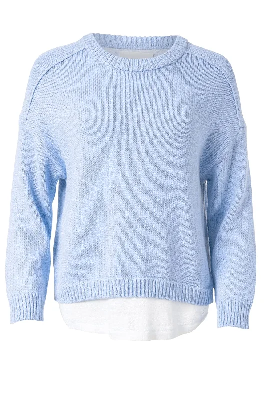 Corbin Looker Layered Crew Sweater