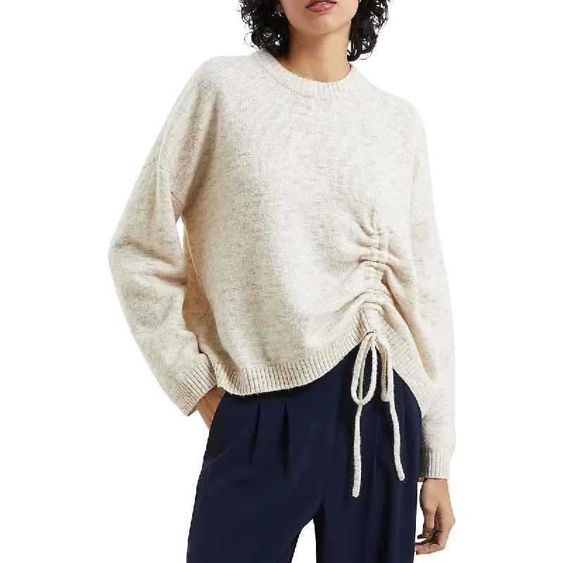 French Connection Womens Kezia Wool Blend Crewneck Pullover Sweater