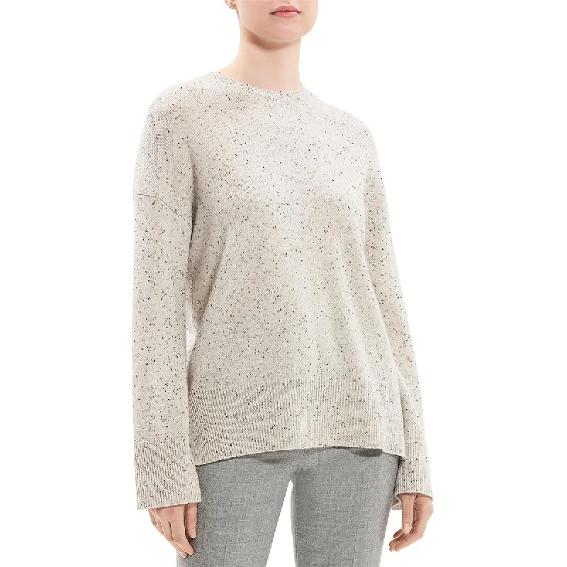 Theory Womens Karenia Crewneck Long Sleeve Pullover Sweater