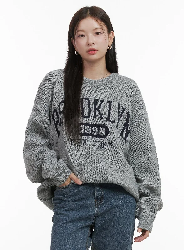 Brooklyn Oversized Knit Sweater OO416