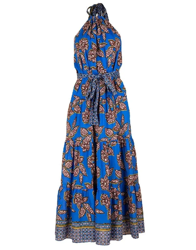 Sapphire Batik Joyette Halter Dress