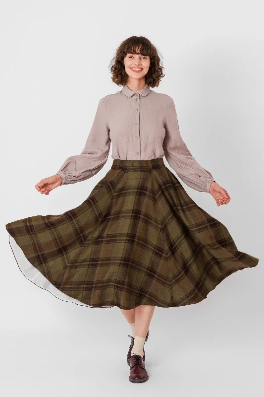 Classic Skirt, Twill Linen