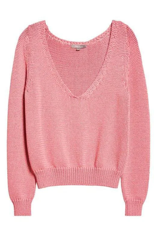 Open Neck Sweater