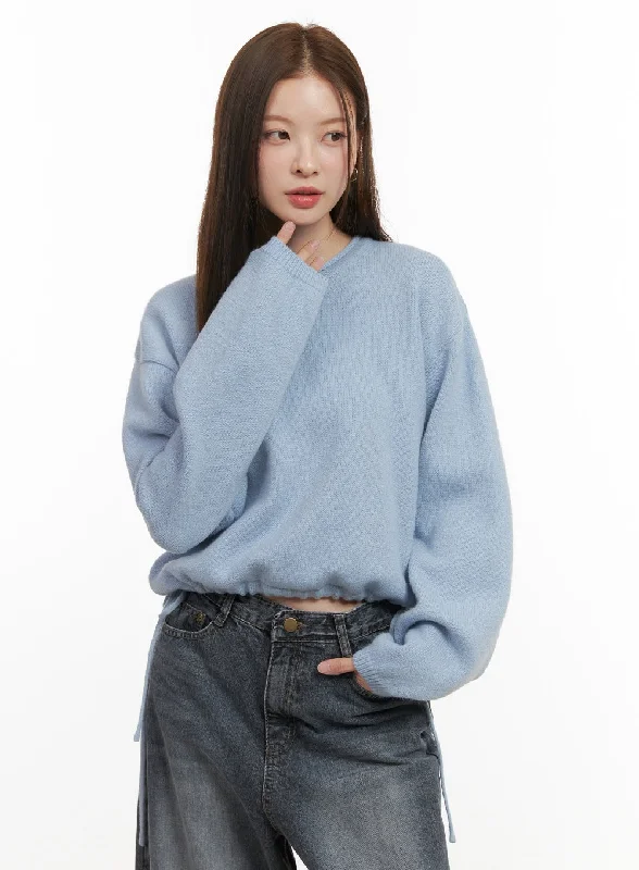 Round Neck Loose Sweater OD417