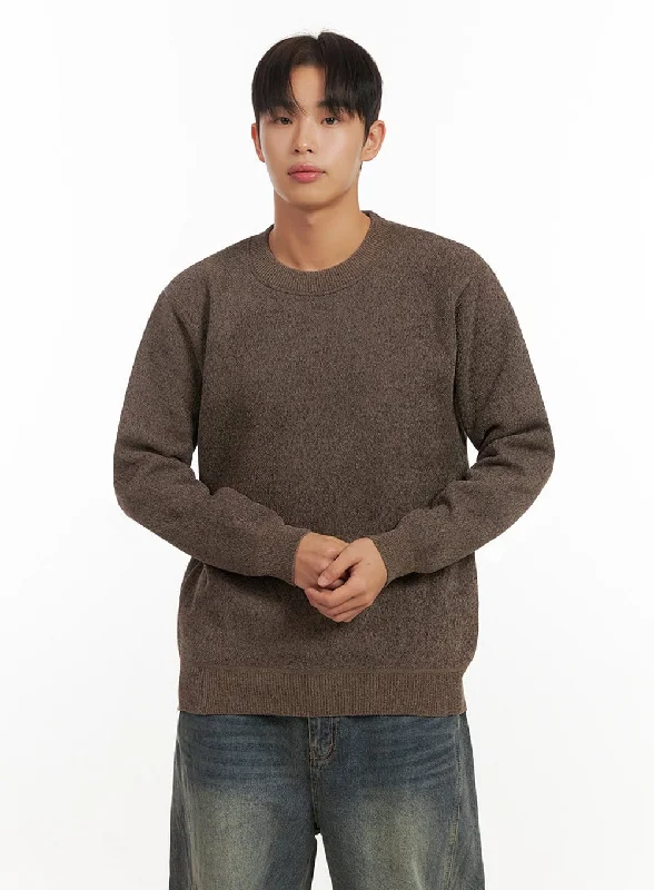 Men's Soft Touch Round Neck Sweater ID406