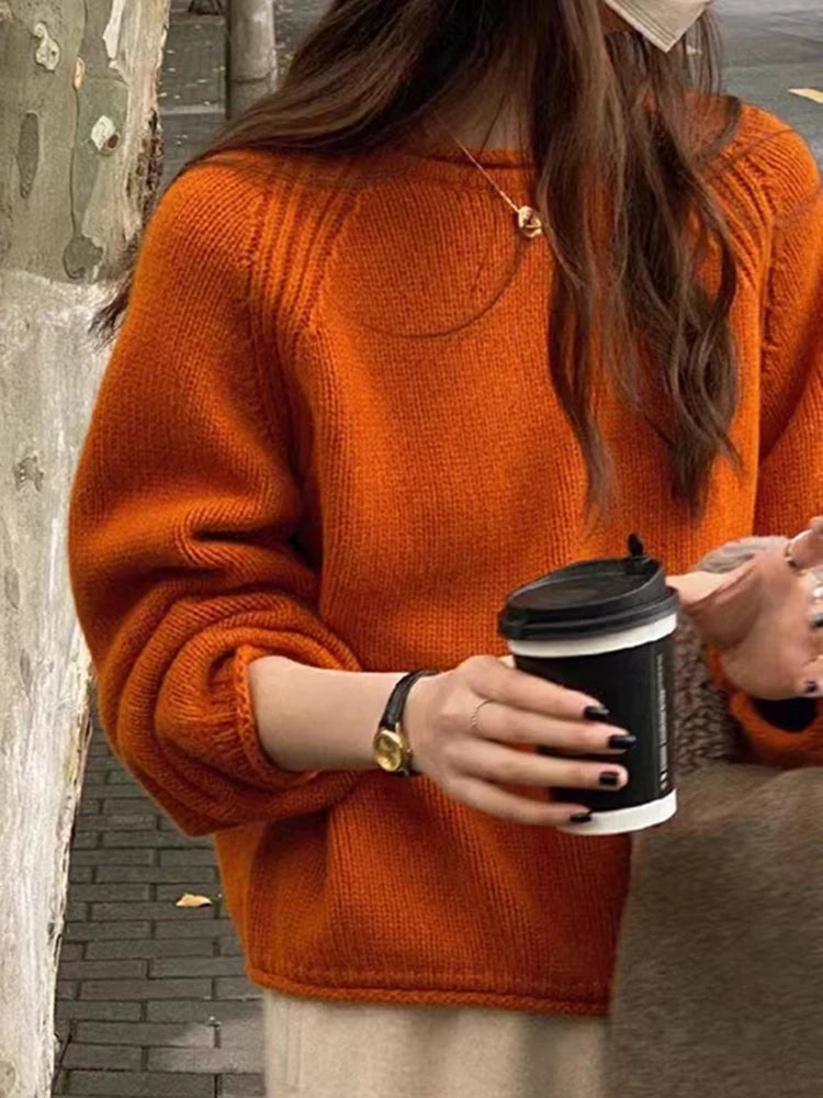 Chic Winter  Knitwear Sweater Warm Tops