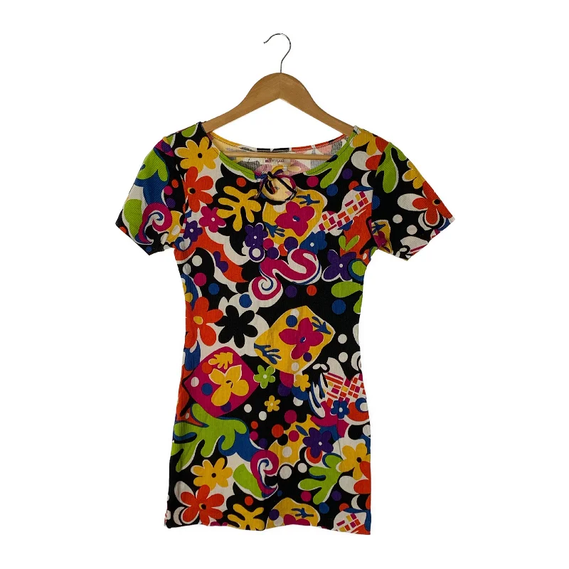 FIORUCCI/SS Dress/40/Multicolor/Cotton/All Over Print/