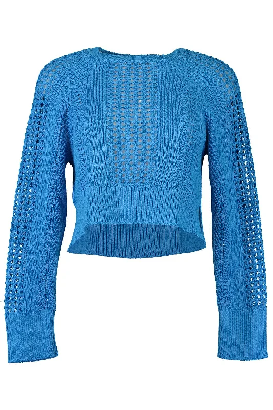 Cropped Knit Sweater