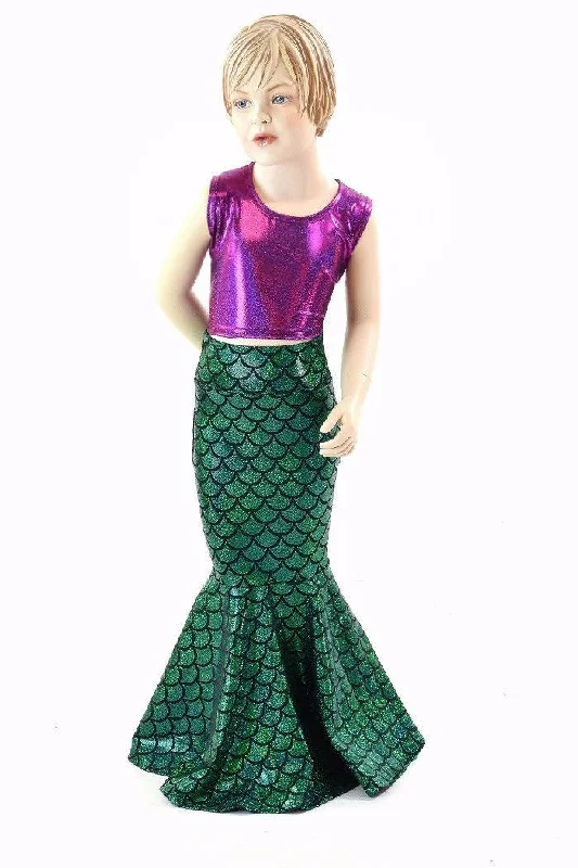 Girls Mermaid Skirt (Skirt Only)