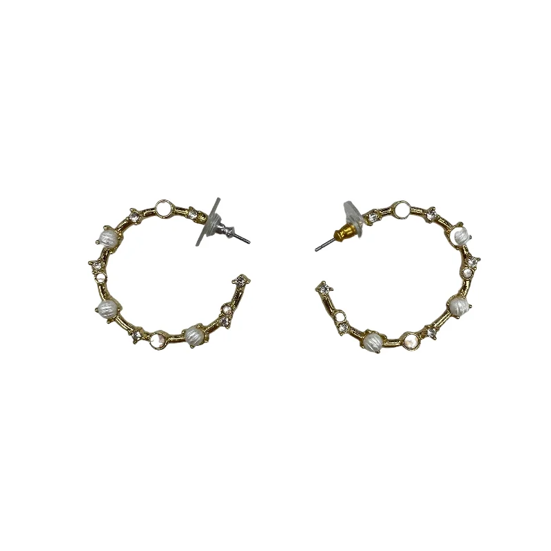 GOLD EARRINGS HOOP by LOFT