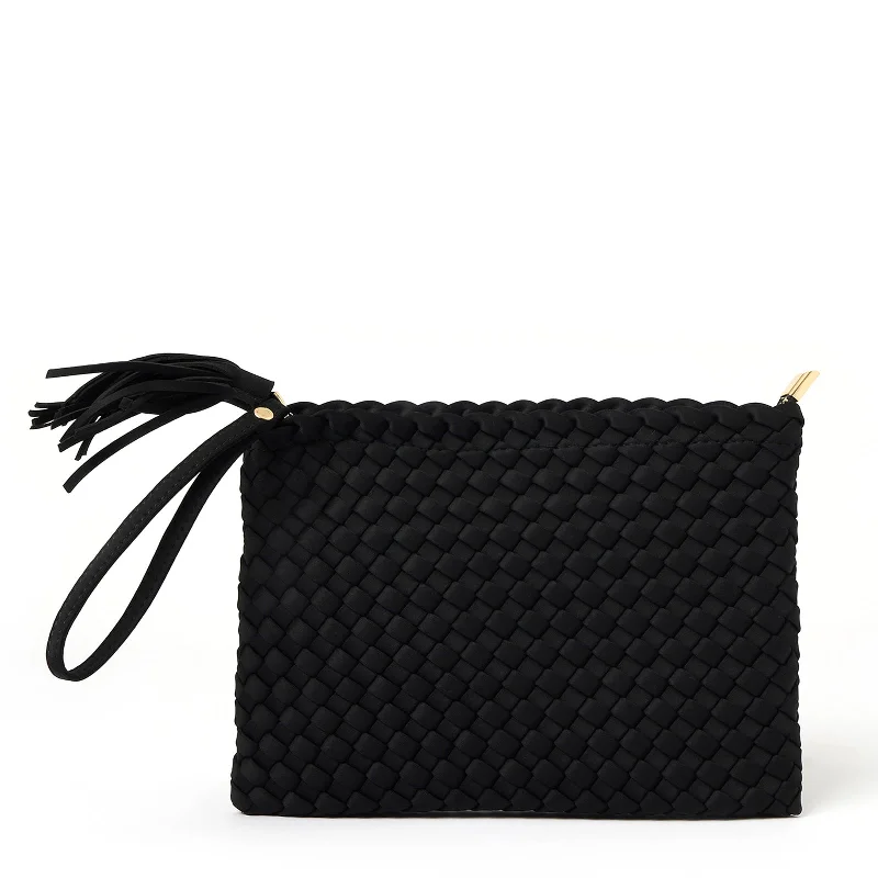 Lavinia Clutch Bag - Black