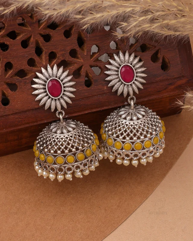 Reva Jhumki Earrings - wxo