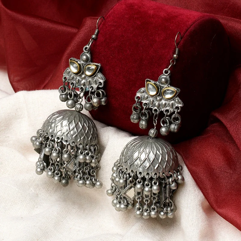 Teejh Priyanshi Oxidised Earrings