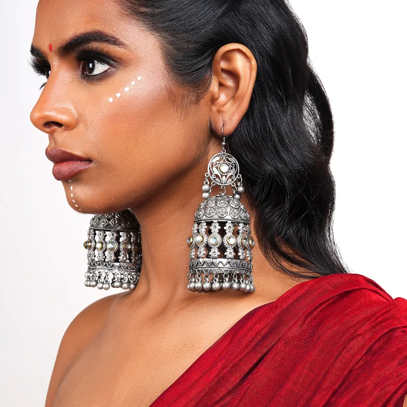 Teejh Rajnandini Oxidised Earrings